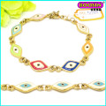 China 2015 nova moda pulseira de ouro encanto pulseira para as mulheres